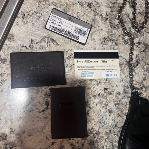 VINTAGE PRADA Tessuto Light Mini Crossbody - Picture 3 of 15